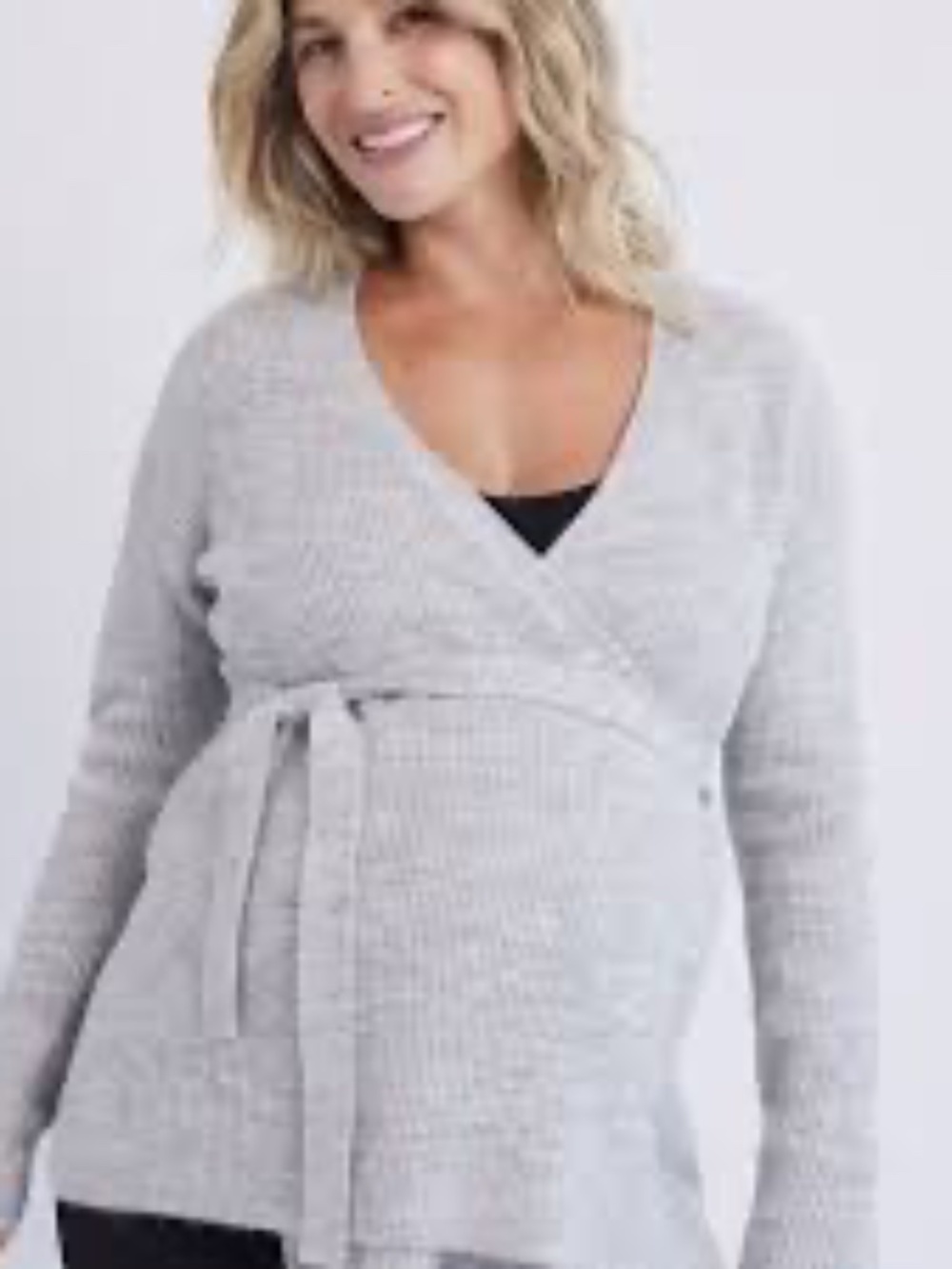 2 x Thyme maternity wrap sweaters
